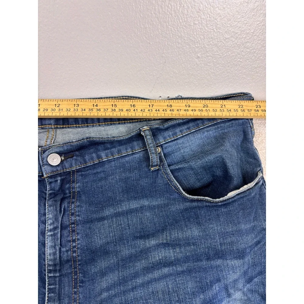 Levis 559 Relaxed Straight Jeans Mens 48x32 Blue Denim Stretch Pants 01559-0059